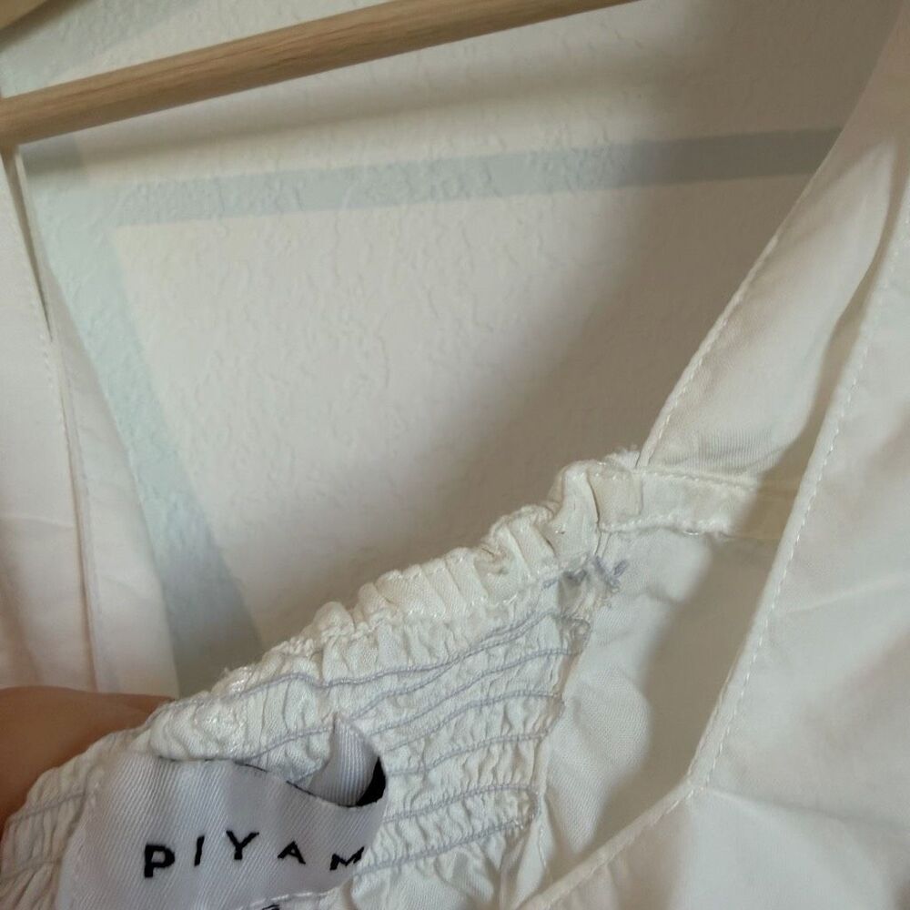 Piyama Off-White Elsie Sleeveless Sleepwear Pajama Tank Top Women's Size Small - Picture 6 of 7